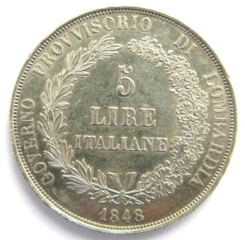 R1646 lire 1848 m italy - 5,