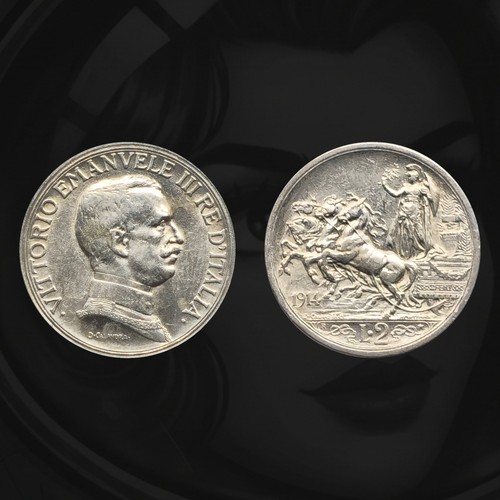 1914 italy 2 lire - 🇮🇹,