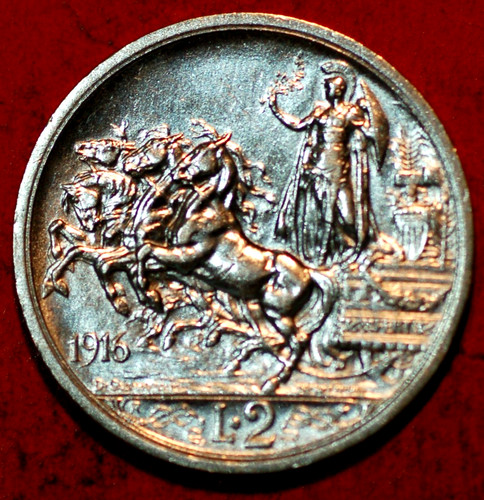 1916 italy lire vittorio - 1916,