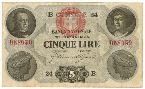 Lire banca nazionale nel - 5,
