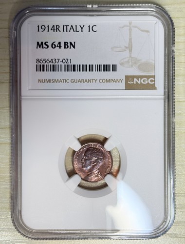 Italy 1914 centesimo - 1914, r