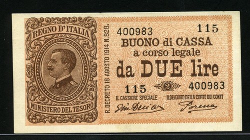 Italy 1914 2 - 1914, (