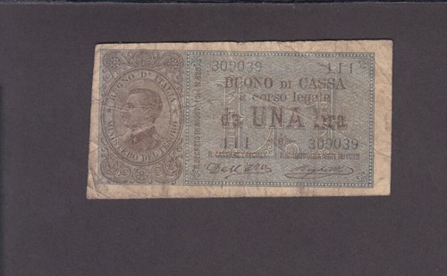 Italy 36b 9039 1 lira - italy,