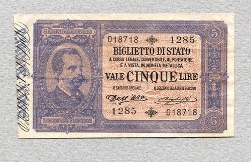 Italy lire 1901 - lire,
