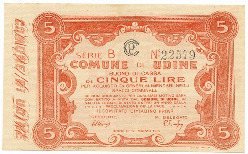 Lire buono cassa - buono, comune