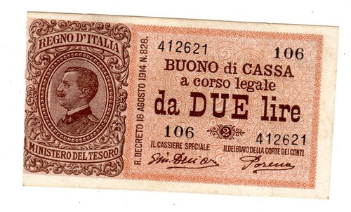 Italy italia billet - italy, 2
