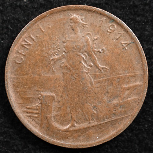 Italy centesimi 1914 - centesimi, coin