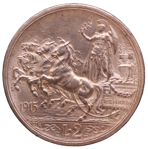 Italy lire 1915 vittorio - italy,