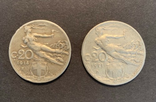 1914 italy centesimi coin - 1914-r,